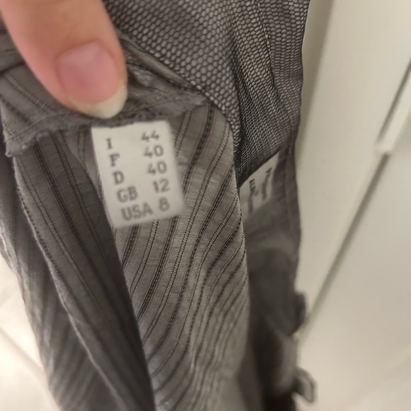 Gray Alberta Ferretti Top ASO Blair Waldorf on Gossip Girl Size 8 - Picture 10 of 16